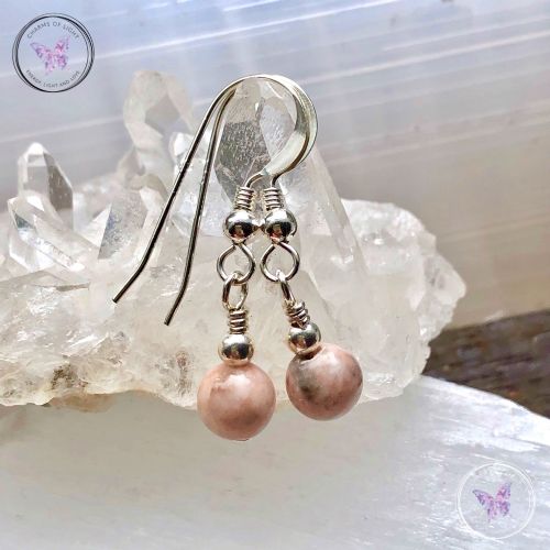 Classical Zebra Jasper Earrings